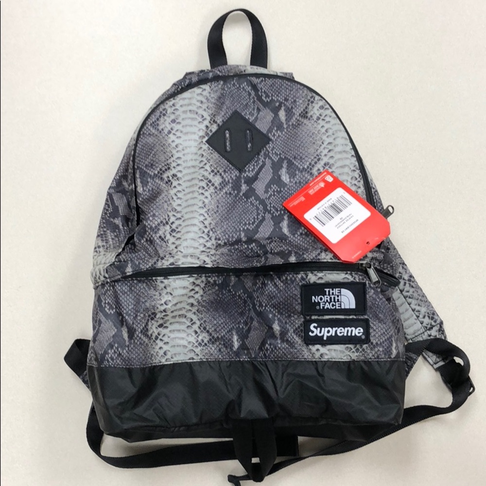 Supreme North Face Snakeskin Light Weight Backpack